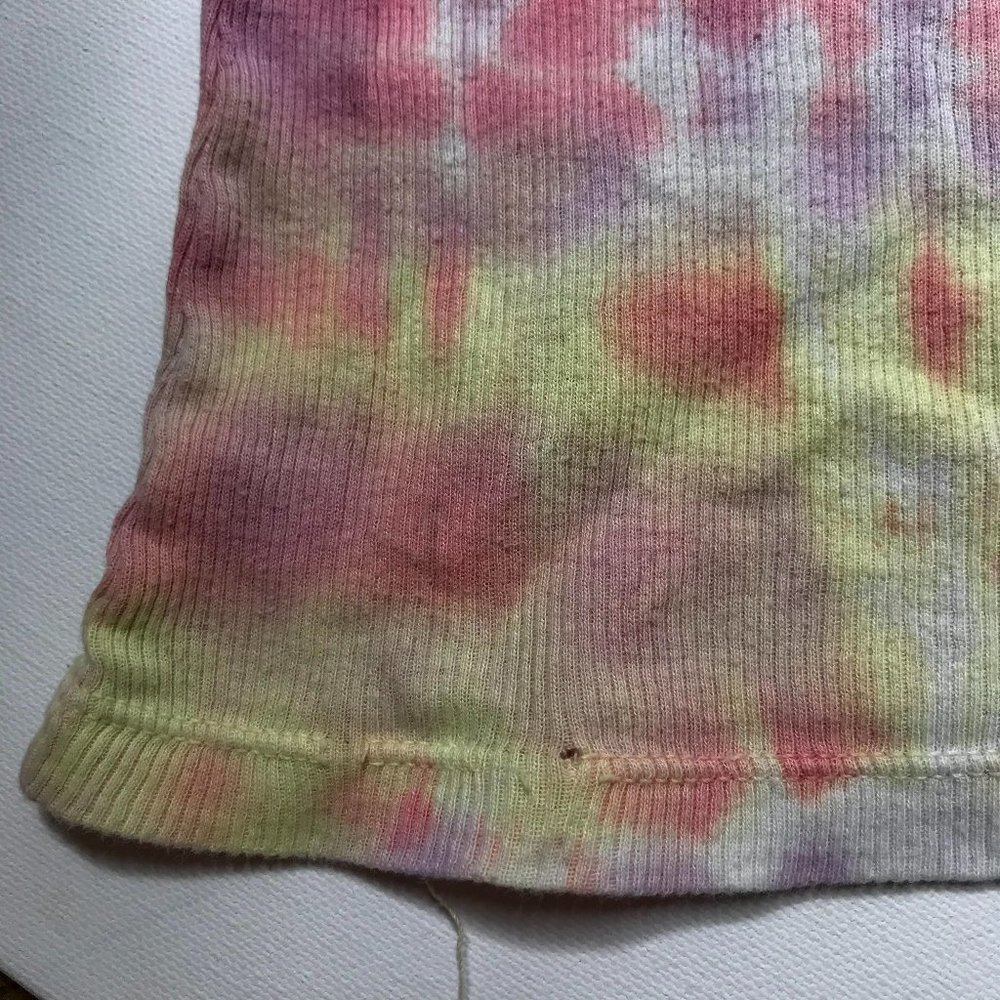 Walt Disney tie dye tank top mickey mouse pink - Picture 6 of 7